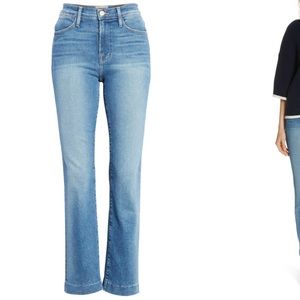 NWT Frame Le High Straight Blind Stitch Jeans
